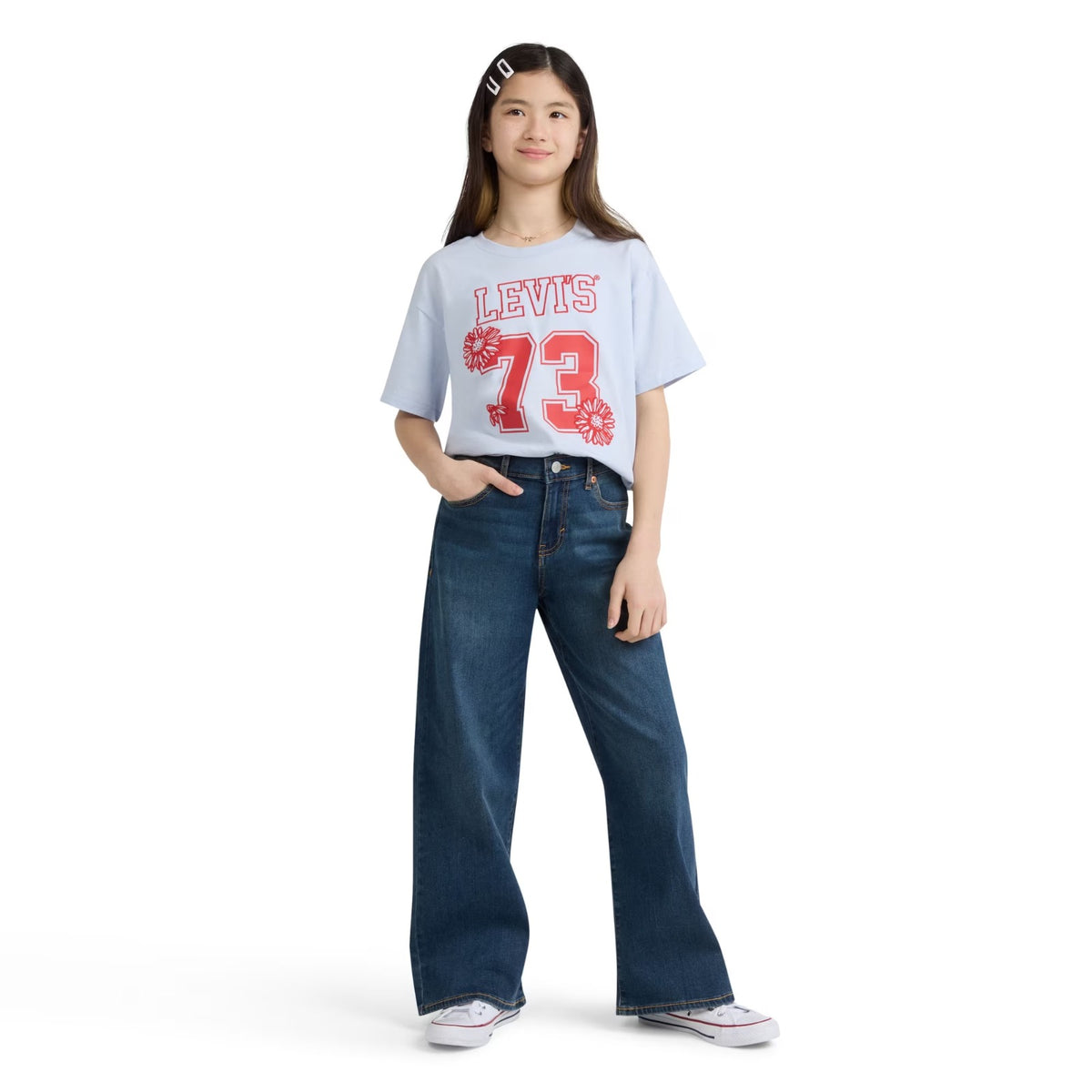 Levi's Girls Baggy High Rise Jeans