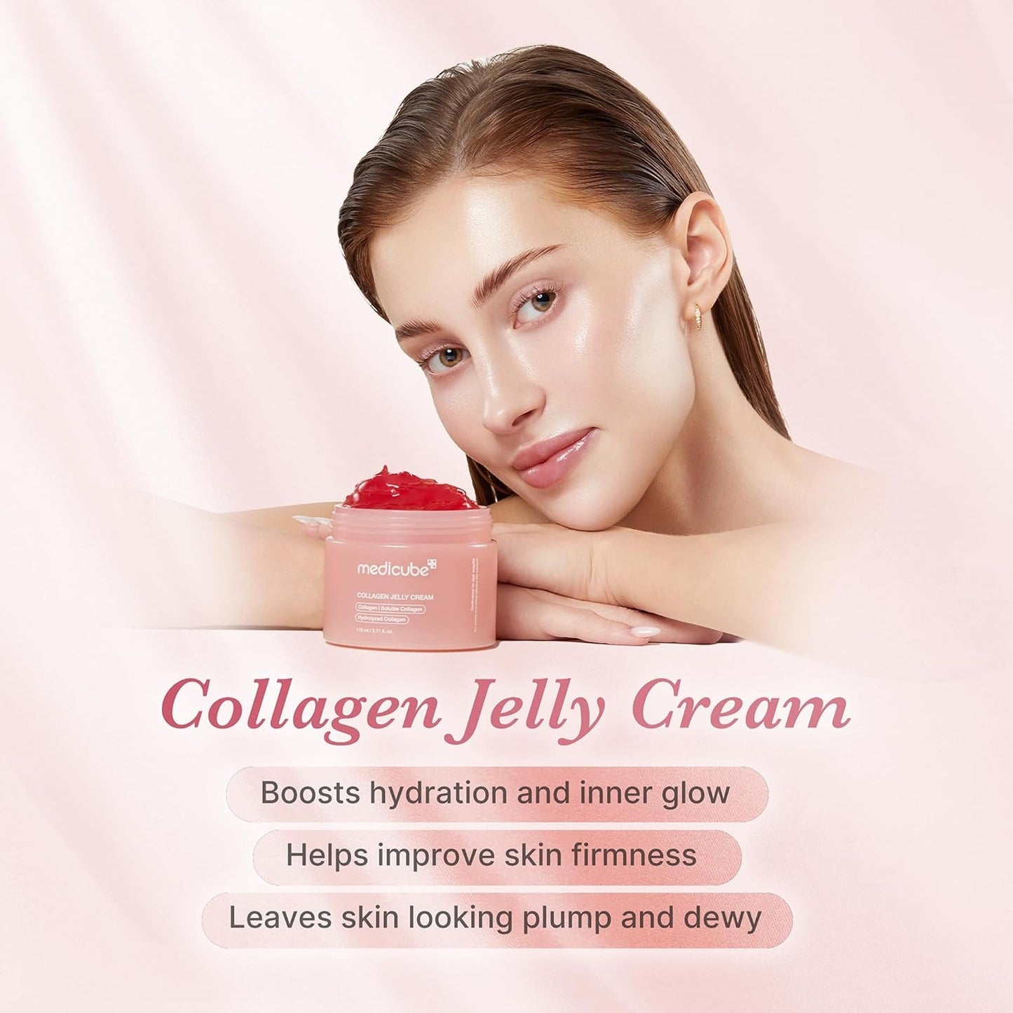 Crema en gel medicube con colágeno y niacinamida, 100 ml (3.71 fl.oz)