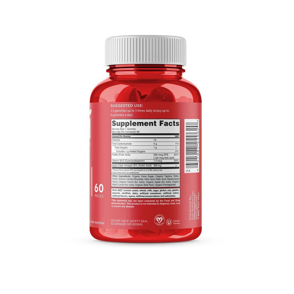 Goli Gomitas Vinagre de Sidra de Manzana 60 Unidades Goli Nutrition
