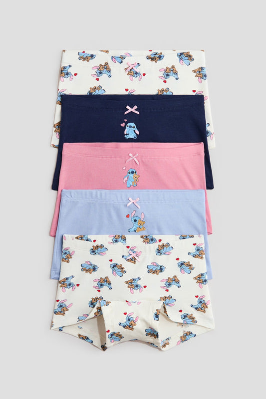5 Pack Panties Stitch Niña H&M