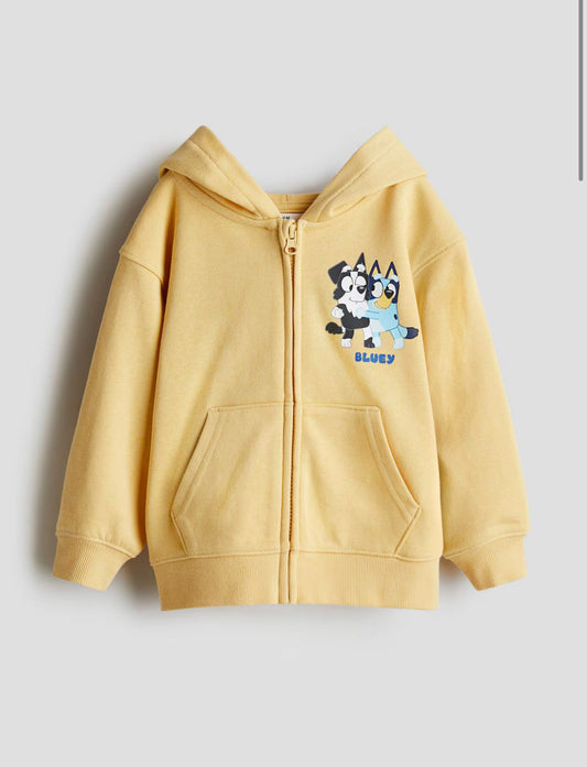 Sueter Amarillo Bluey Niños H&M