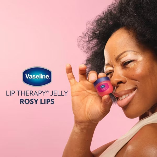 Vaseline Lip Therapy Mini Lip Balm - Rosy - Travel Size - 0.25oz