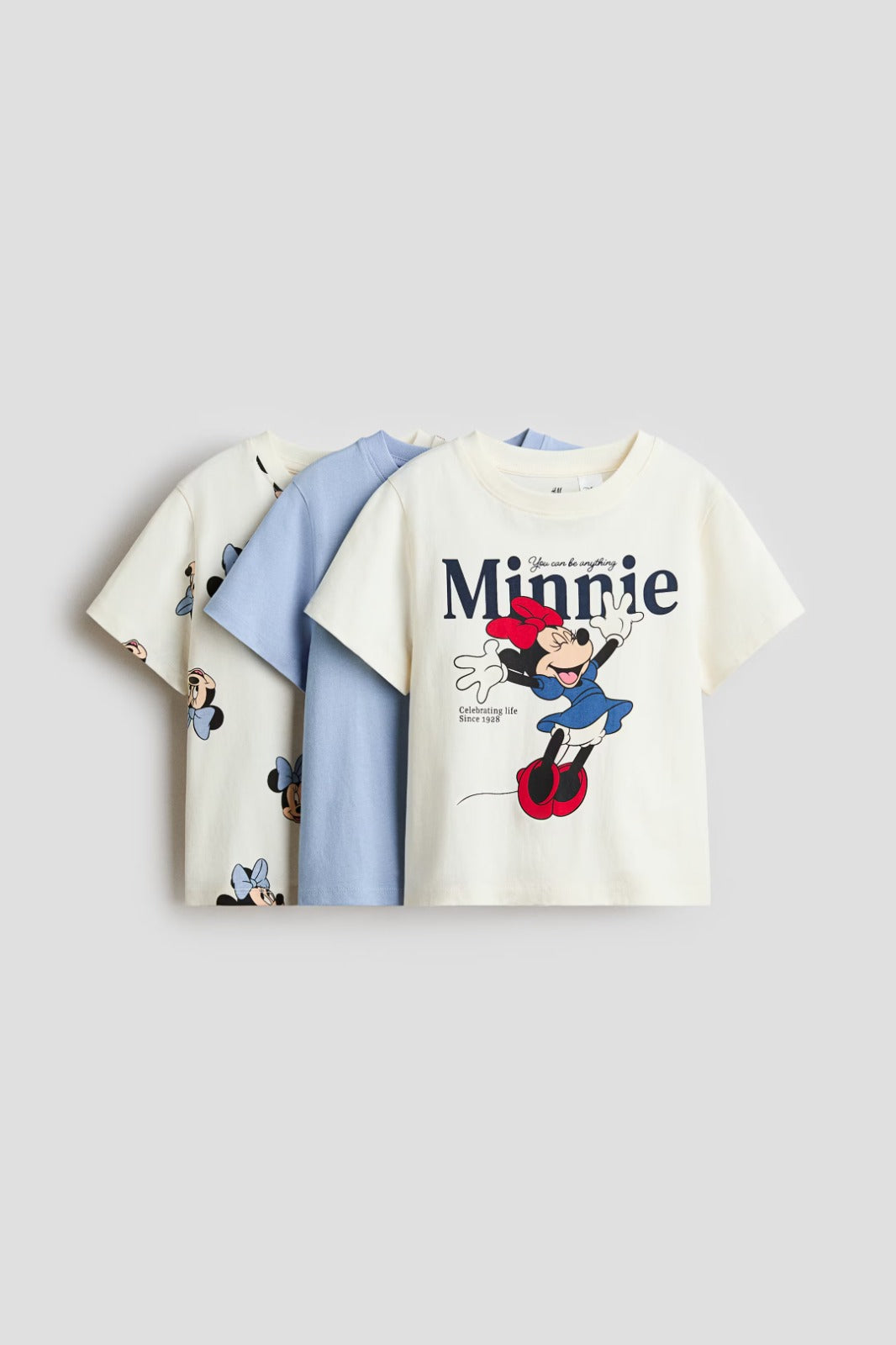 Set 3 Camisas Minnie Mouse H&M
