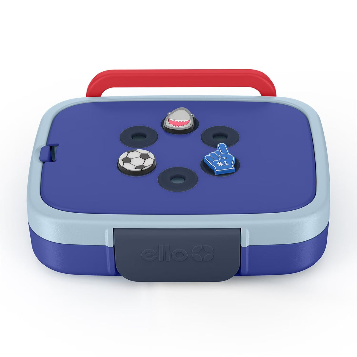 Ello Benni Kids Bento Lunch Box with Carry Handle & Ice Pack