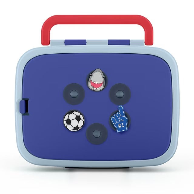 Ello Benni Kids Bento Lunch Box with Carry Handle & Ice Pack