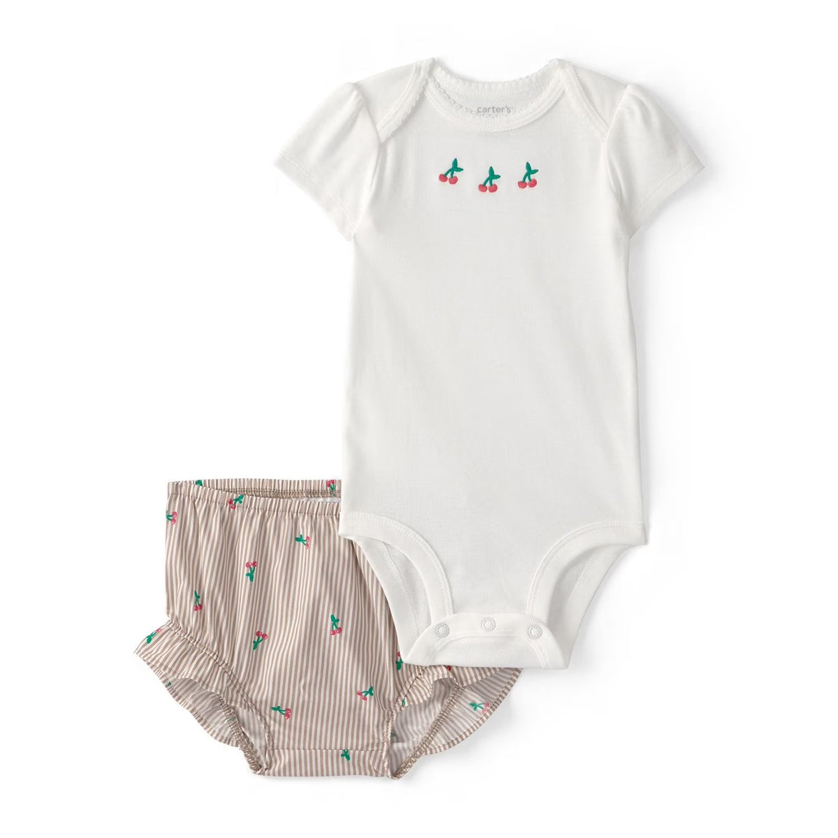 Set 3 Piezas Bebe Niña Cereza Carter's
