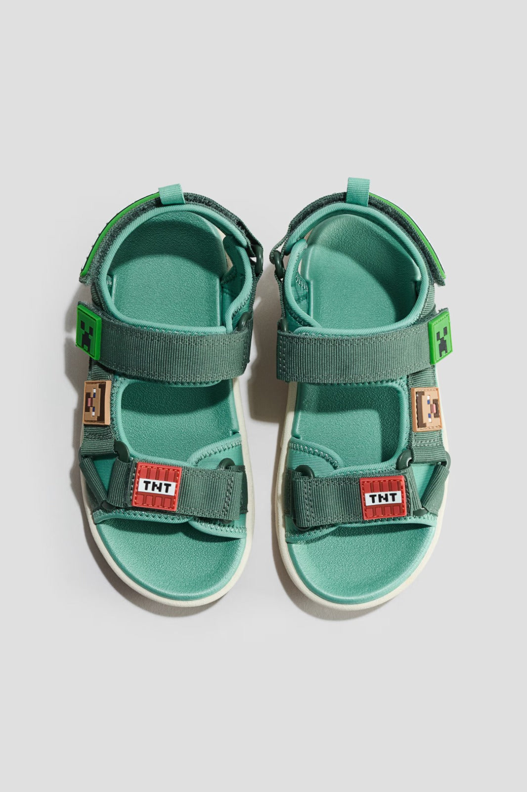 Sandalias Verdes Minecraft Niño H&M