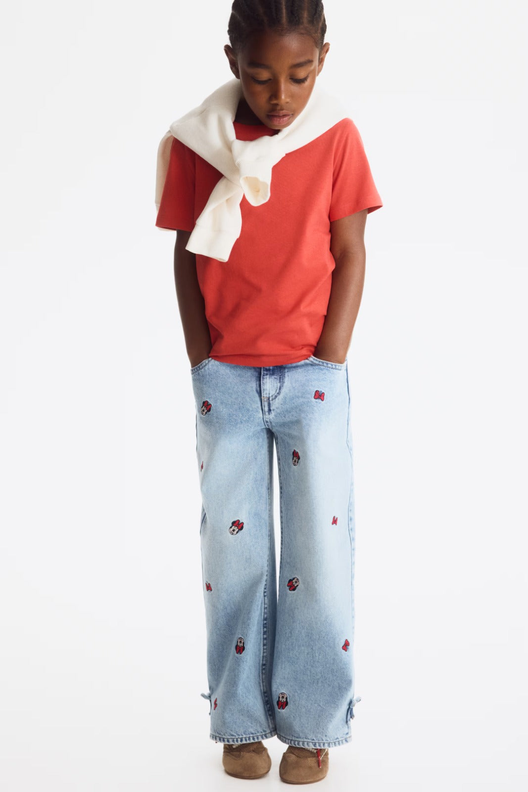 Jean Azul Claro Minnie Mouse Niña H&M