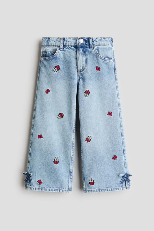 Jean Azul Claro Minnie Mouse Niña H&M