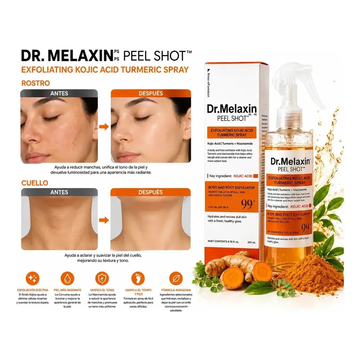 Dr Melaxin Peel Shot Exfoliating