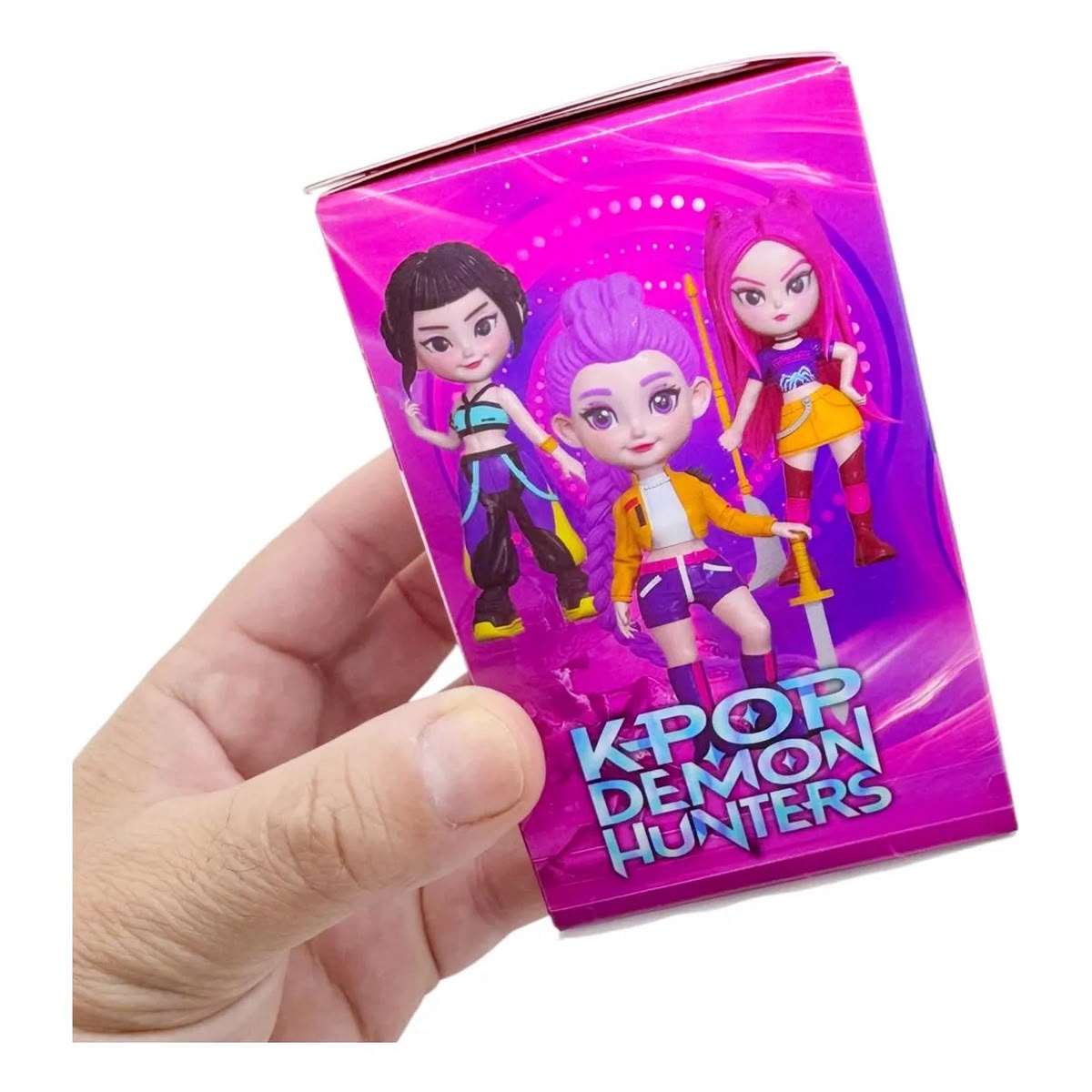 Cajita Sorpresa Muñeca Niña Kpop Demon Hunters