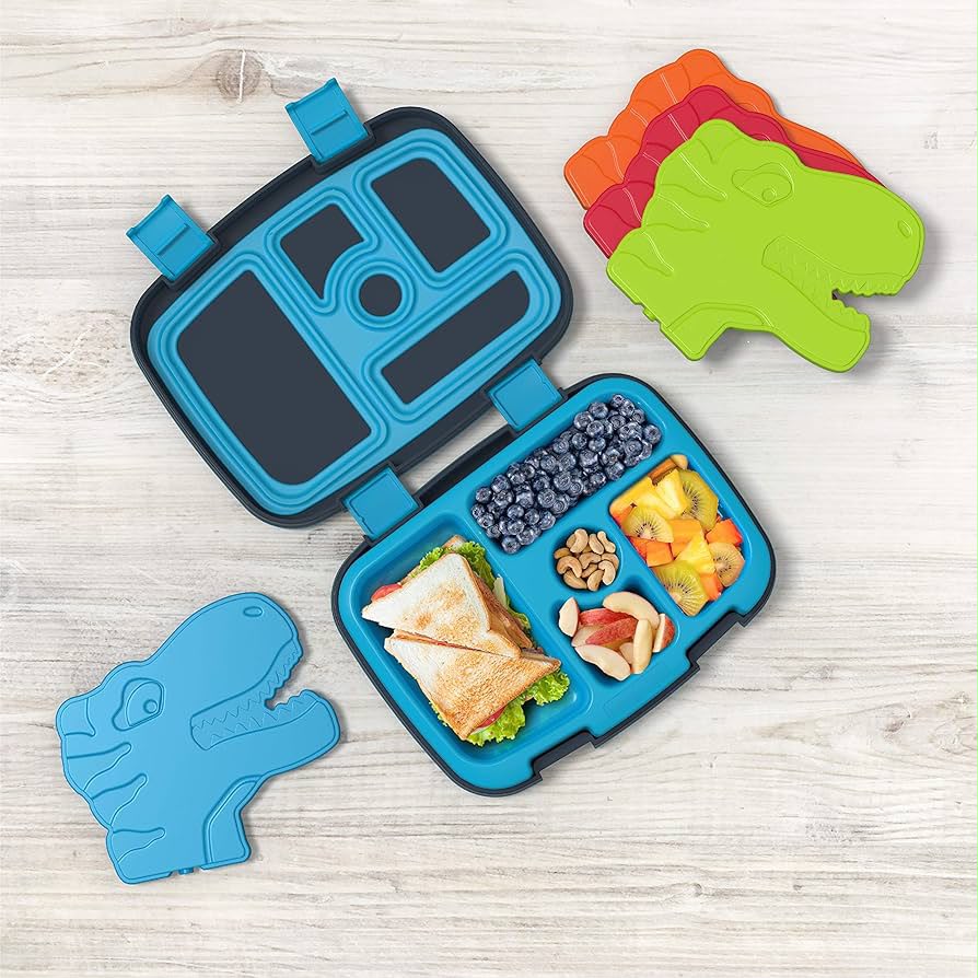 Set de 4 Bolsas de Hielo reutilizables Dinosaurio Niño Bentgo