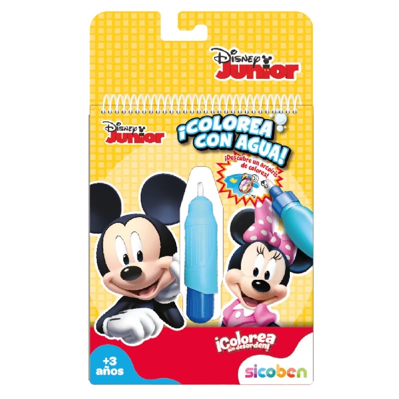 Libro Magico para Colorear con Agua Mickey Mouse Disney Junior