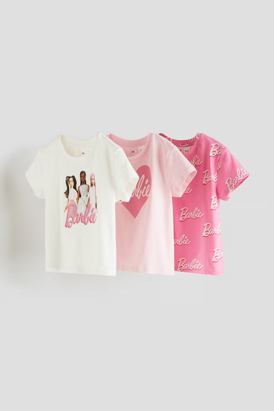 Set 3 Camisas Barbie