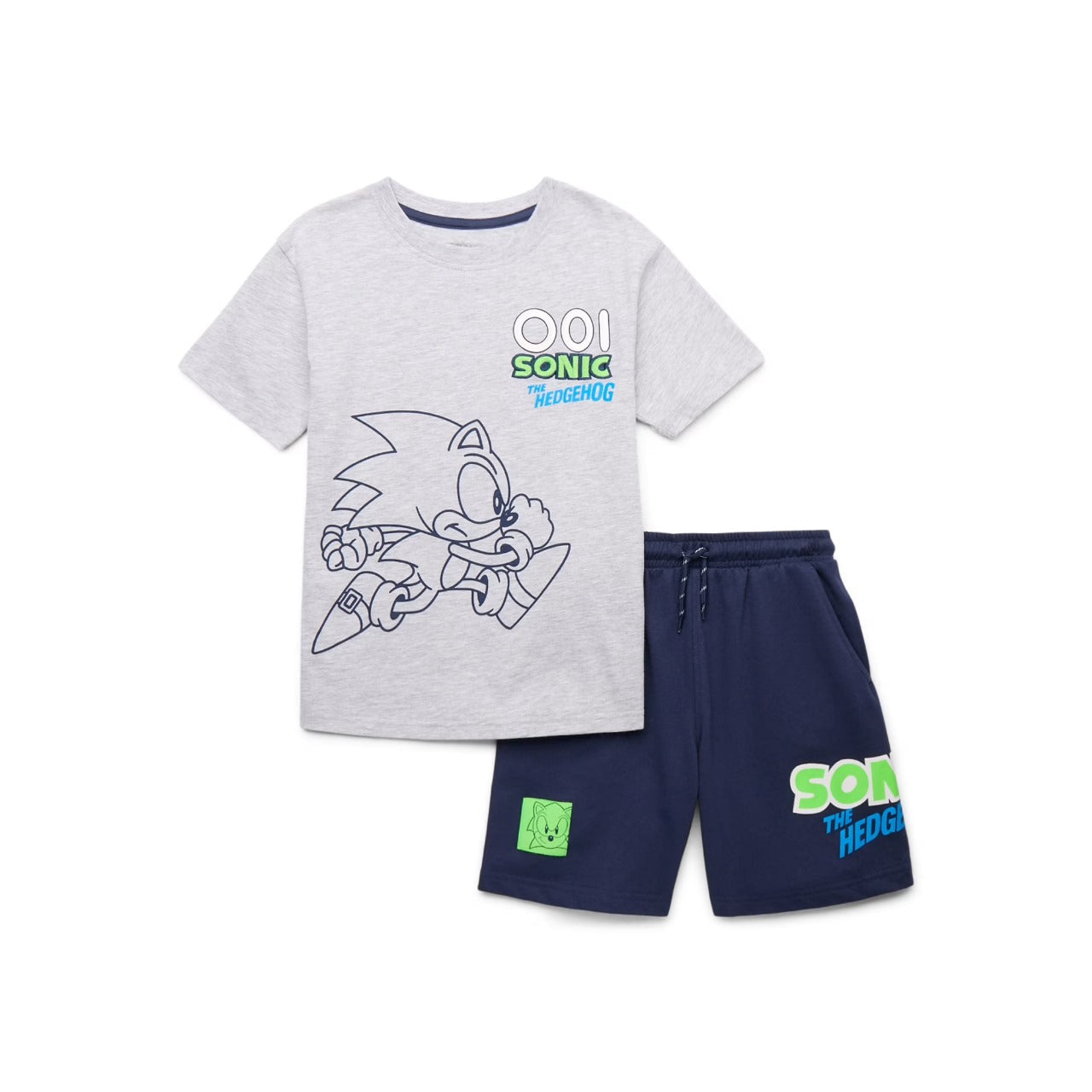 Set 2 Piezas Sonic Niño
