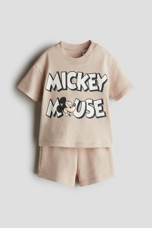 Set 2 Piezas Mickey Mouse