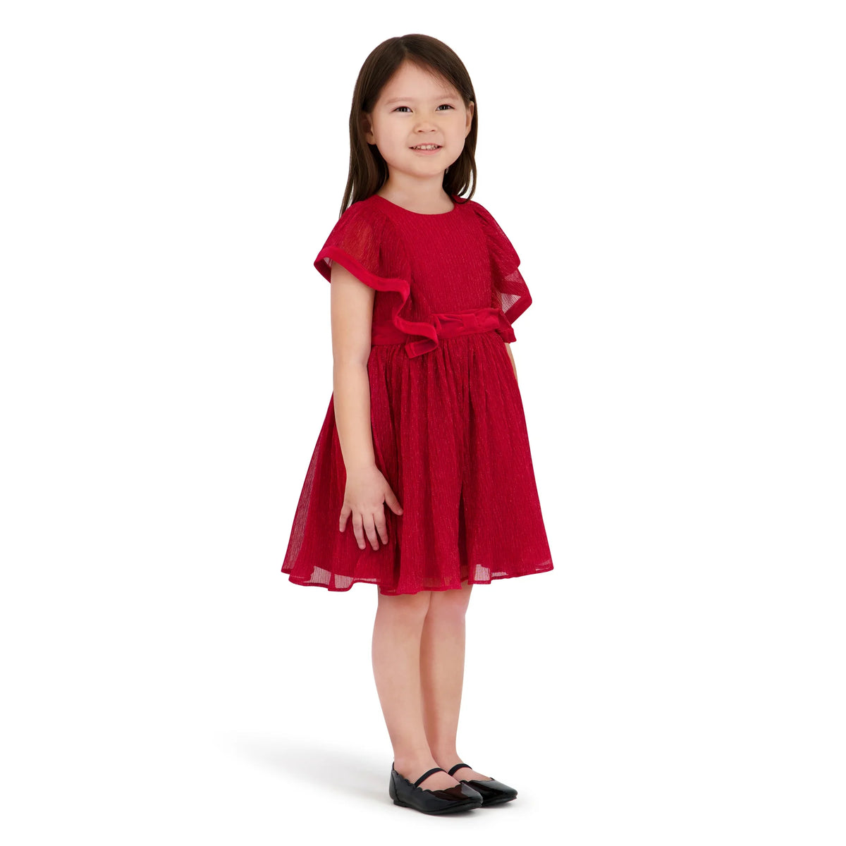 VESTIDO ROJO PARA NIÑA