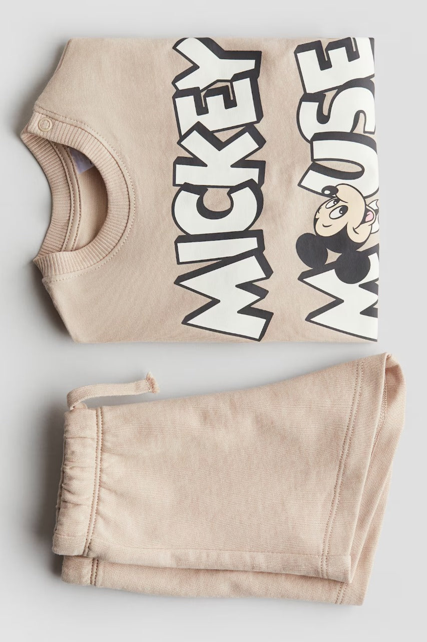 Set 2 Piezas Mickey Mouse
