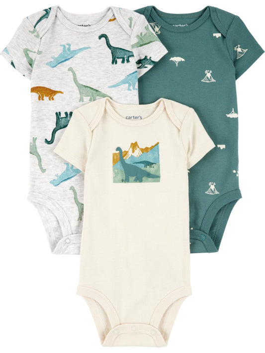 3 mamelucos bebe niño carters