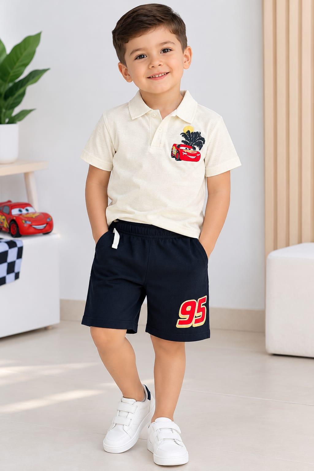 Set 2 Piezas Niño Cars Disney